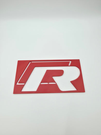 VW R Carpet Stencil (Old Style)