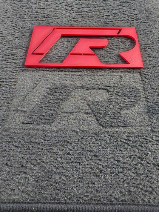 VW R Carpet Stencil (Old Style)