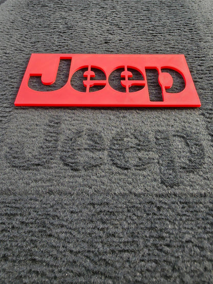 jeep carpet stencil