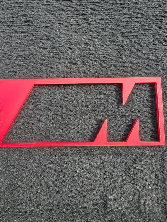 BMW M Logo Carpet Stencil