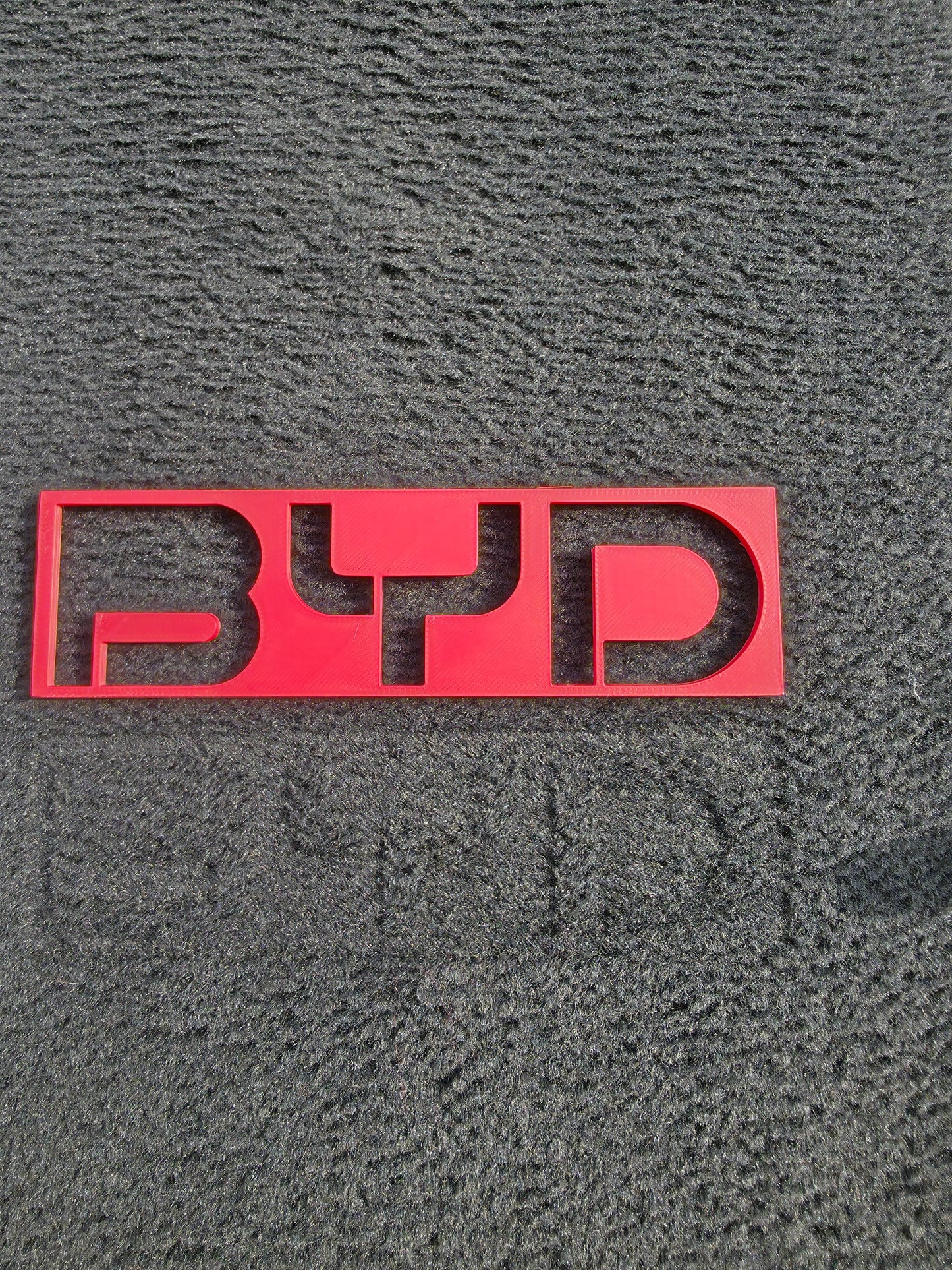 BYD Carpet Stencil