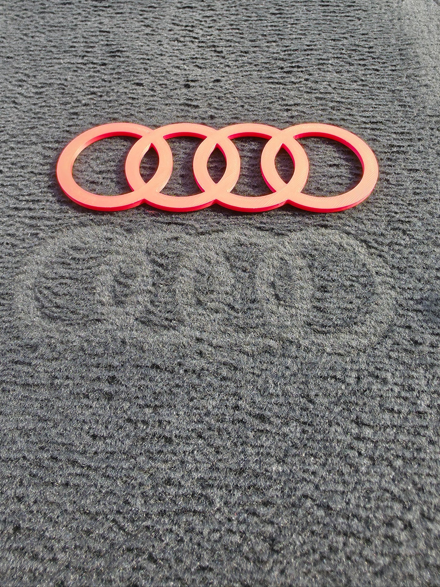 audi carpet stencil