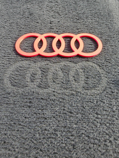 audi carpet stencil