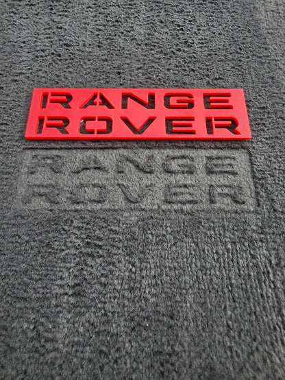 Range Rover Carpet Stencil