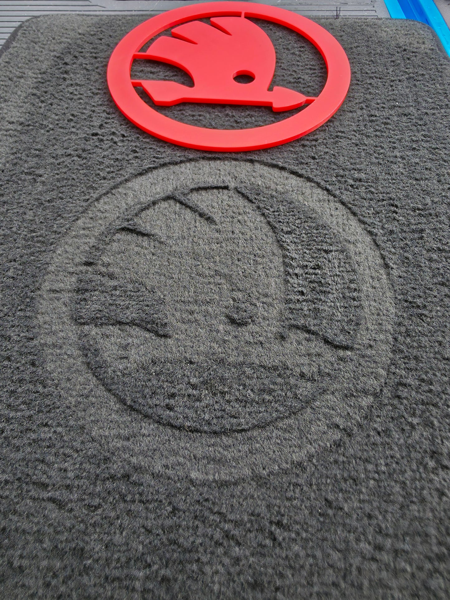 Škoda Carpet Stencil