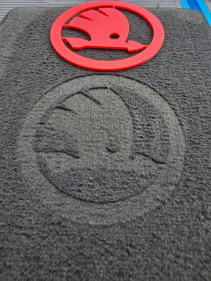 Škoda Carpet Stencil