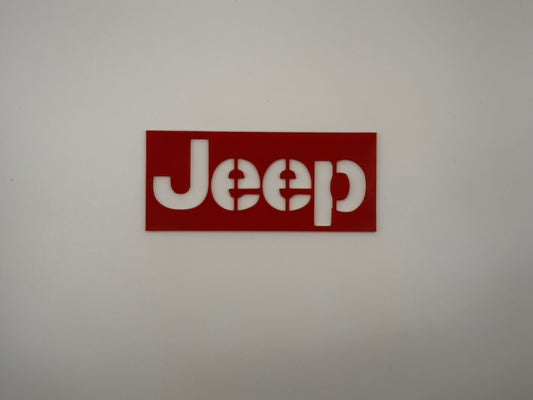 Jeep Carpet Stencil