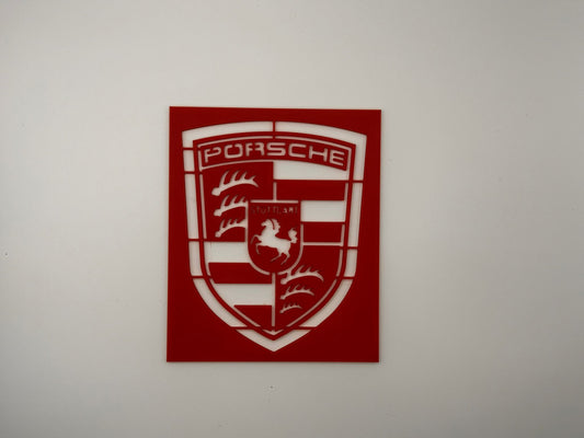 Porsche Carpet Stencil